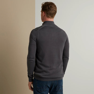 vkc2308350 9106 zip jacket cotton modal vanguard trui forged iron crop3
