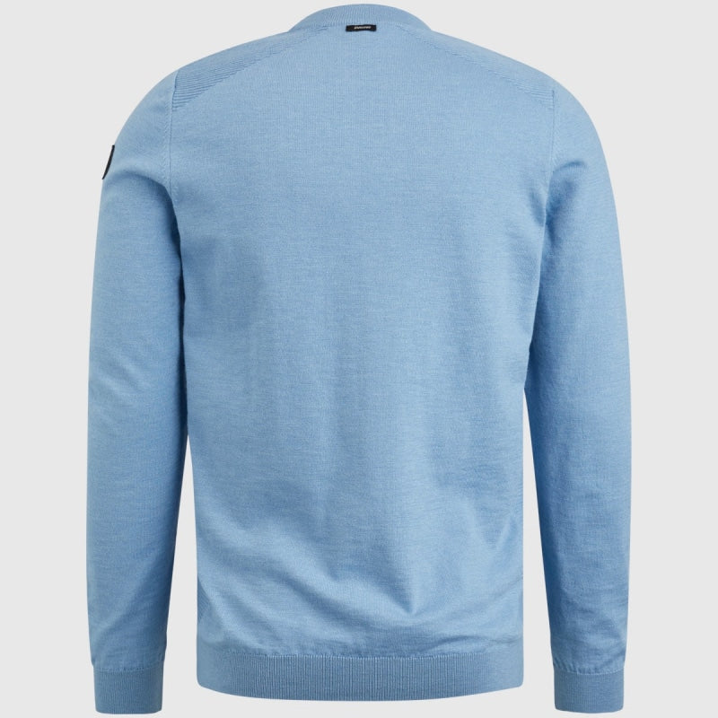 vkw2308300 5709 crewneck cotton slub vanguard vest trui back