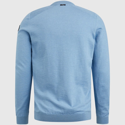 vkw2308300 5709 crewneck cotton slub vanguard vest trui back