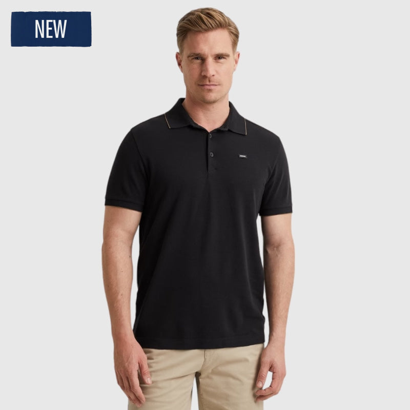 Vanguard Short Sleeve Polo Waffle Structure M Polo’s