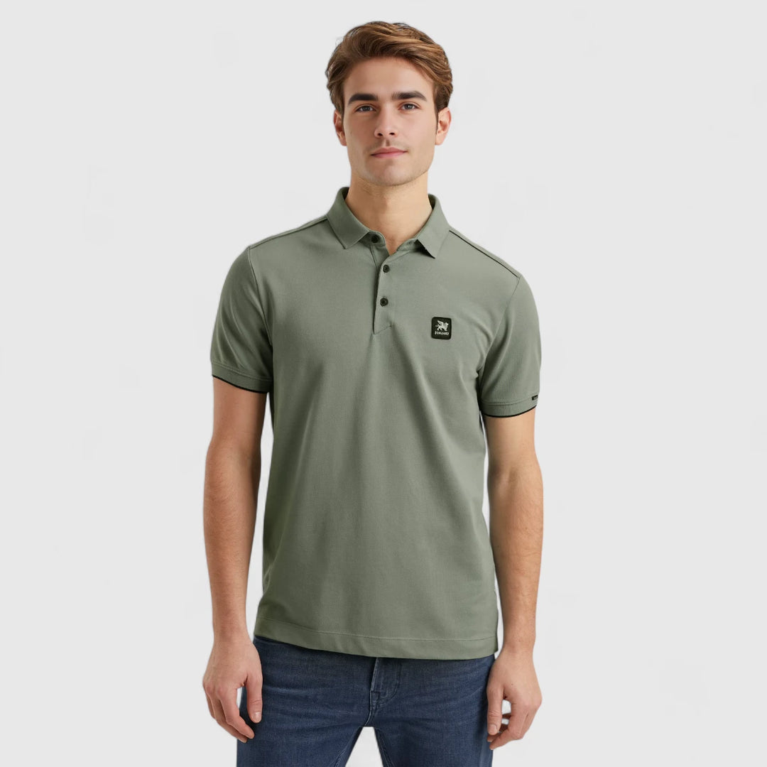 VPSS2504850-6022 Vanguard Polo Pique Blend Chinois Green