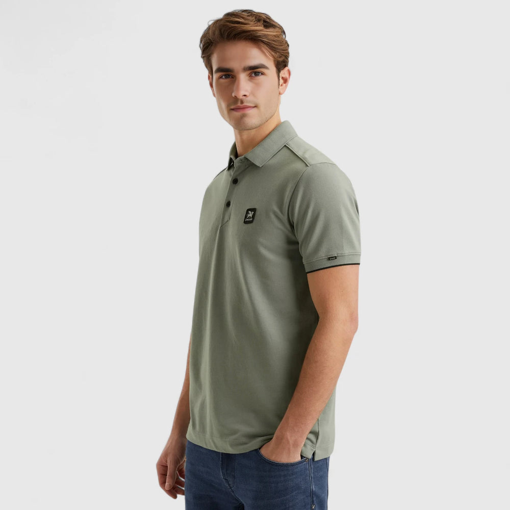 VPSS2504850-6022 Vanguard Polo Pique Blend Chinois Green