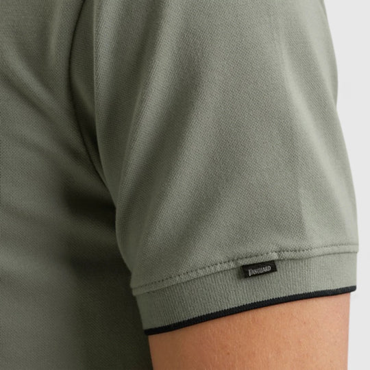 VPSS2504850-6022 Vanguard Polo Pique Blend Chinois Green
