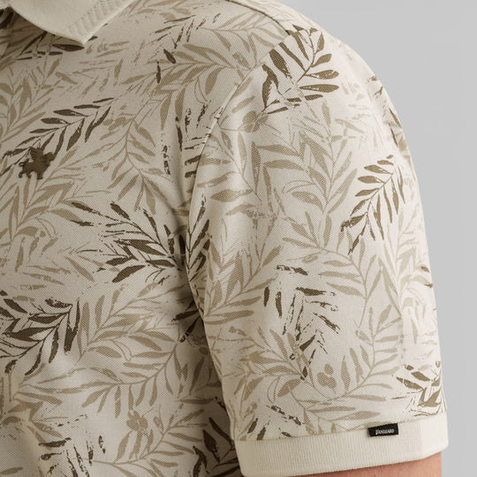 VPSS2602812-7004 Vanguard Polo Stretch Pique Blend Cloud Dancer / Ecru