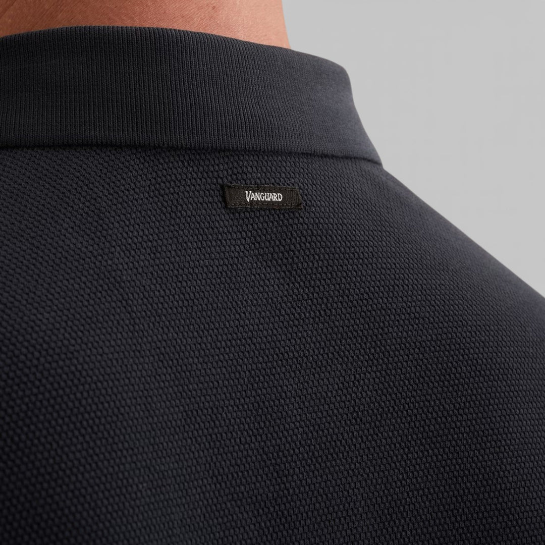 VPSS2603822-5073 Vanguard Polo Four Tuck Pique Sky Captain / Blauw