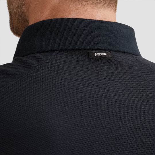 VPSS2604850-5073 Vanguard Polo Piqué Blend Sky Captain / Donkerblauw