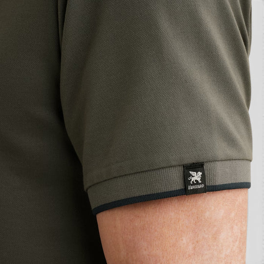 VPSS2604850-9051 Vanguard Polo Piqué Blend Pewter
