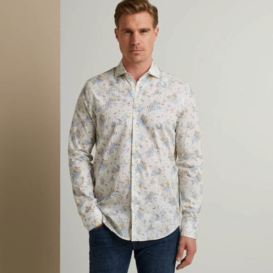vsi2308203 7007 long sleeve shirt print poplin vanguard overhemd