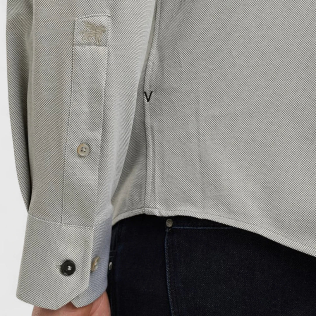 VSI2508201-6170 Vanguard Shirt Oxford Jersey Shadow