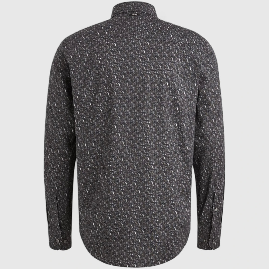 VSI2508202-5073 Vanguard Shirt Print On Poplin Stretch Sky Captain