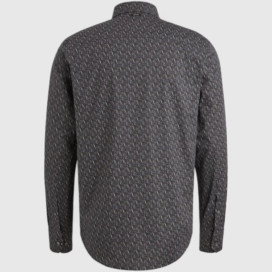 VSI2508202-5073 Vanguard Shirt Print On Poplin Stretch Sky Captain