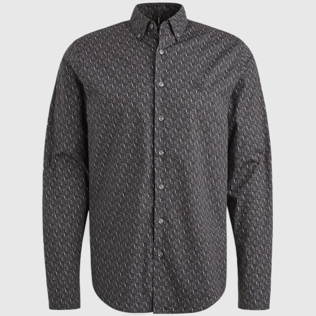 VSI2508202-5073 Vanguard Shirt Print On Poplin Stretch Sky Captain