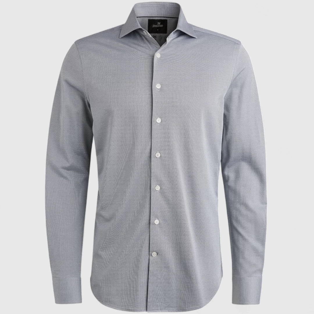 VSI2509225-5279 Vanguard Shirt Versatile Oxford Jersey Bering Sea / Blauw