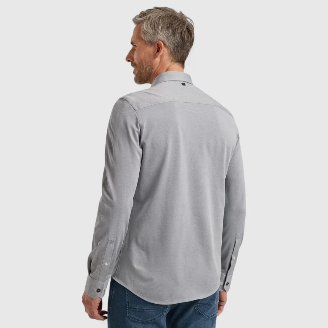 VSI2509225-5279 Vanguard Shirt Versatile Oxford Jersey Bering Sea / Blauw