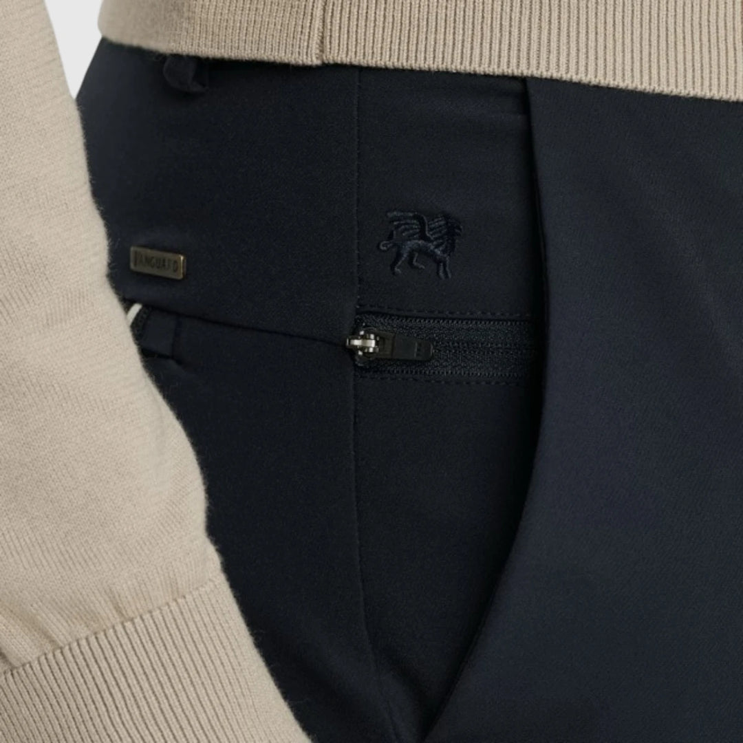 VTR2508600-5281 Vanguard V12 Chino Tech Stretch Salute / Donkerblauw