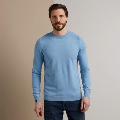 vkw2308300 5709 crewneck cotton slub vanguard vest trui crop1