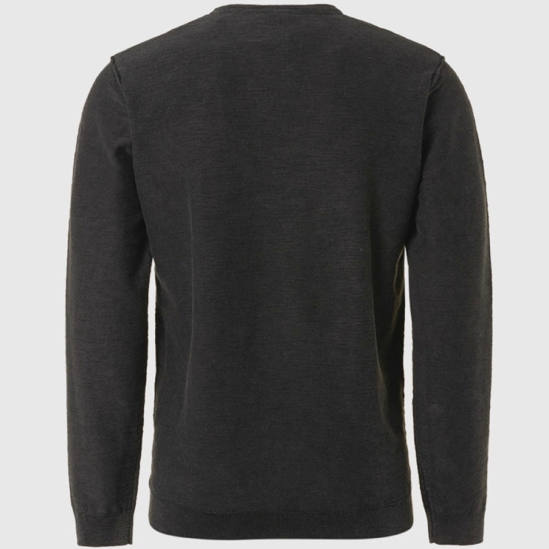 pullover crewneck slub garment dyed 17210801sn 020 no excess trui back