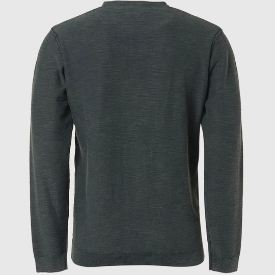 pullover crewneck slub garment dyed 17210801sn 174 no excess trui back