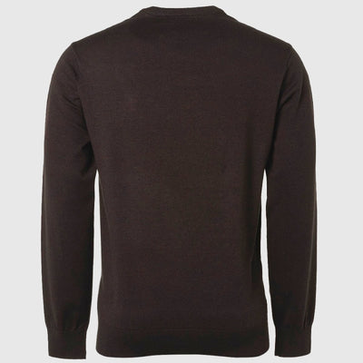 pullover crewneck 2 coloured melange 17210880sn 196 no excess trui back