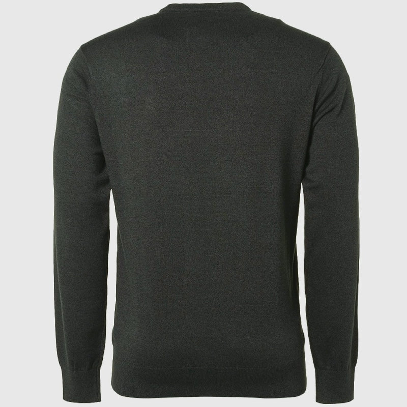 pullover crewneck 2 coloured melange 17210880sn 124 no excess trui back