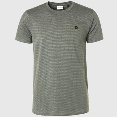 t-shirt crewneck 2 coloured jacquard 17350711 123 no excess t-shirt
