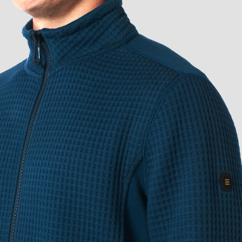 19100218 179 sweater full zipper jacquard no excess vest sweater crop3