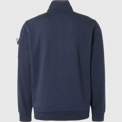 19100224 078 sweater full zipper jacquard no excess vest sweater back