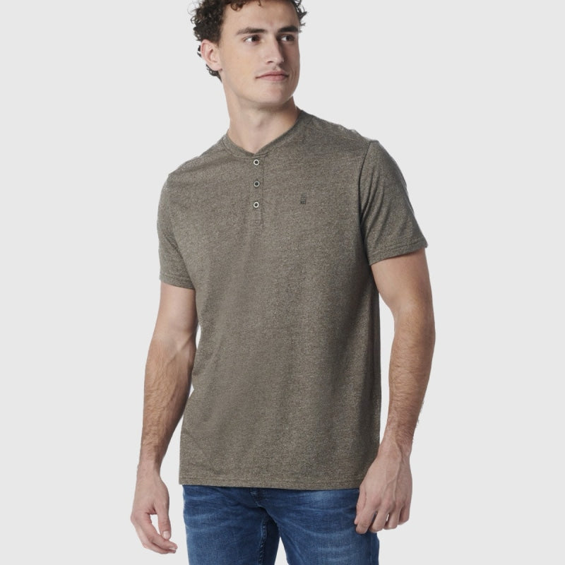 19340204sn 053 t-shirt grandad 2 colour melange no excess t-shirt crop1