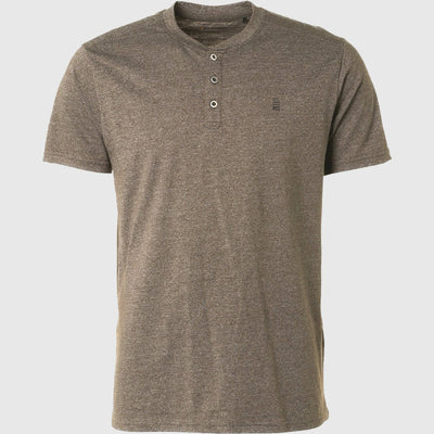 19340204sn 053 t-shirt grandad 2 colour melange no excess t-shirt