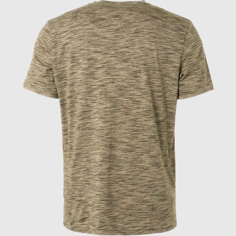 19340208sn 155 t-shirt crewneck multi coloured yarn no excess t-shirt back