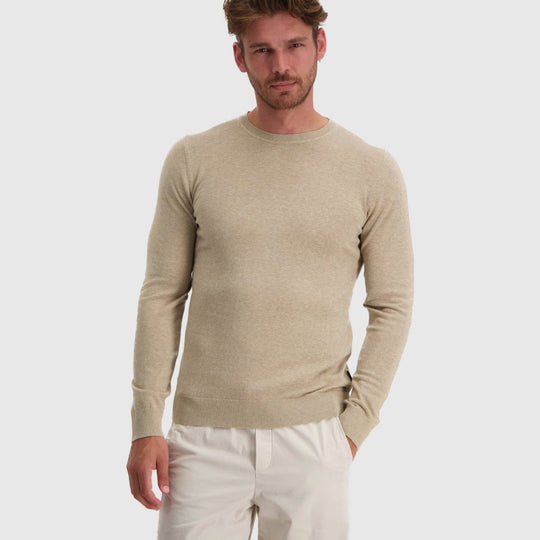 19476 20001 bart knitwear saint steve trui goat melange crop1