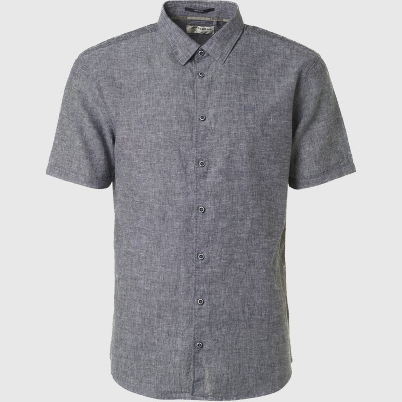 19490317 078 shirt short sleeve 2 colour no excess overhemd night