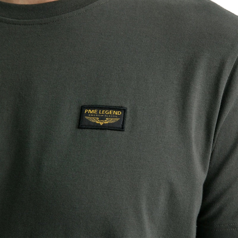 round neck guyver t-shirt ptss0000555 8039 pme legend shirt green crop5