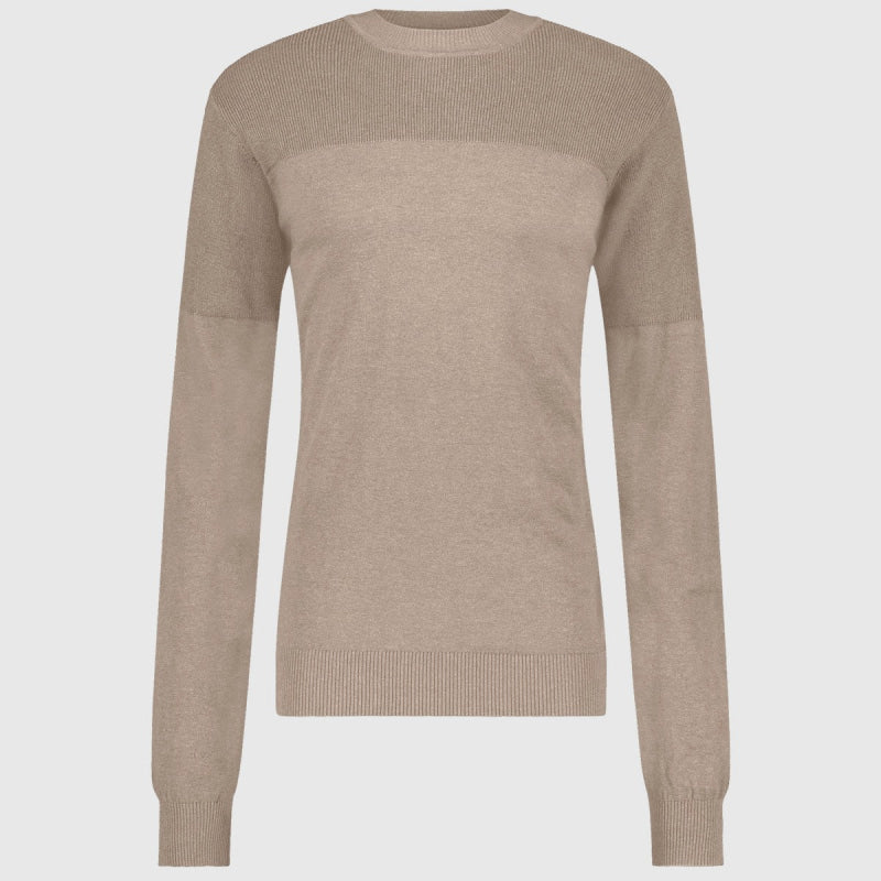 jan taupe melange 210553 50004 saint steve trui front