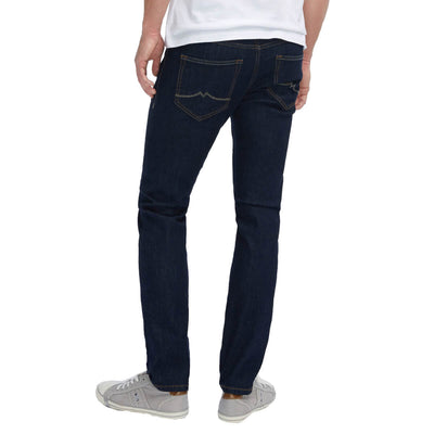 mustang jeans oregon tapered navy 3116 5357 590 back