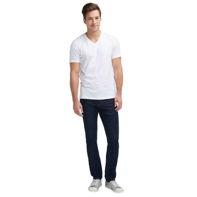 mustang jeans oregon tapered navy 3116 5357 590 crop front
