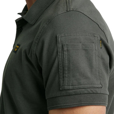 short sleeve trackway polo ppss0000861 8039 pme legend polo green crop3