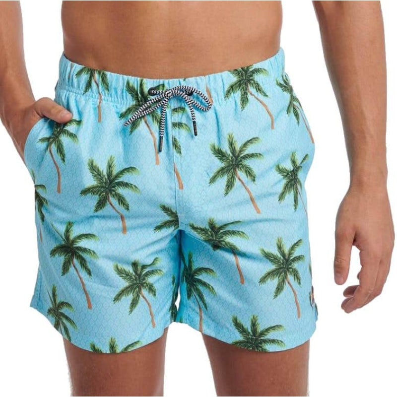 swimshort painted palms | shiwi | 4102111185-680 | zwembroek | front