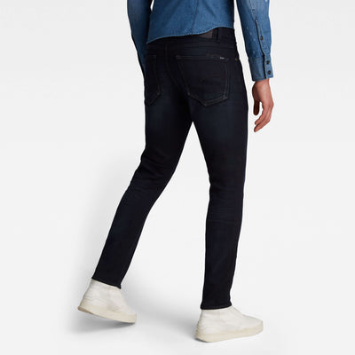 3301 slim dark aged 51001-5245-89 g-star denim back