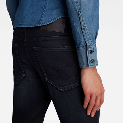 3301 slim dark aged 51001-5245-89 g-star denim crop1