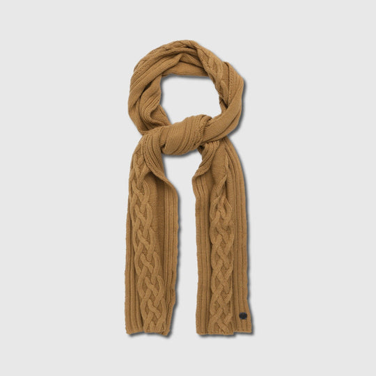 cast iron basic scarf cac216101 8197 cast iron sjaal brown