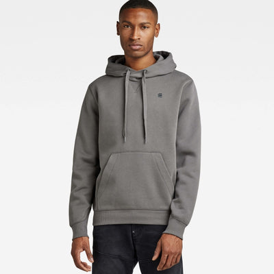 premium core hooded sweater d16121-c235-1468 g-star sweater granite