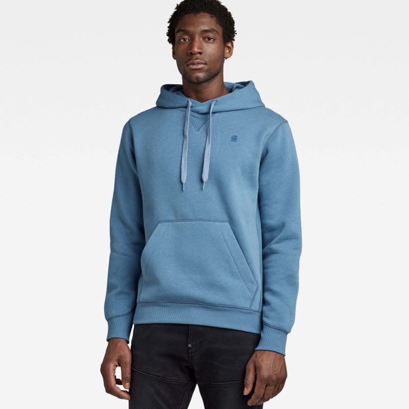 premium core hooded sweater d16121-c235-2182 g-star sweater azul