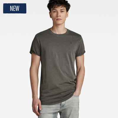 t-shirt lash d16396-2653-b575 g-star t-shirt asfalt garment dyed