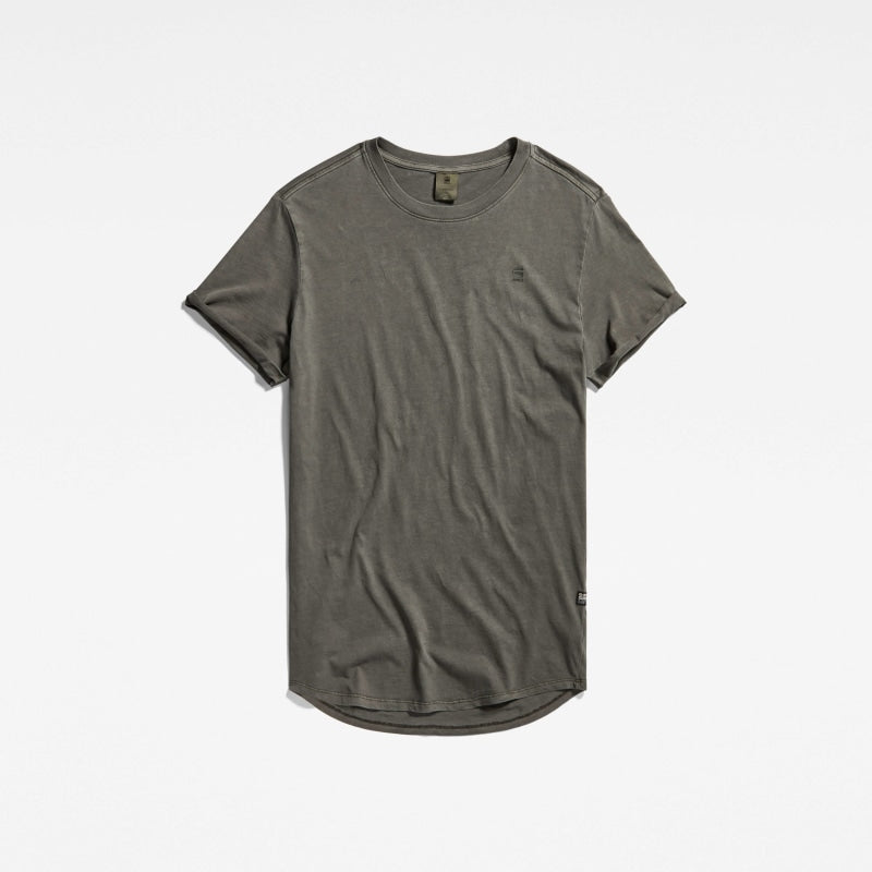 t-shirt lash d16396-2653-b575 g-star t-shirt asfalt garment dyed crop1