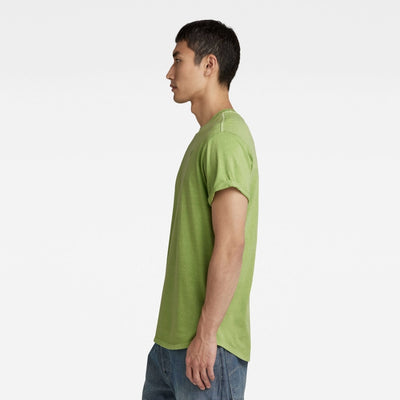 t-shirt lash d16396-2653-d152 g-star t-shirt tendril garment dyed  side