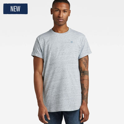 t-shirt lash d16396-d386-c322 g-star t-shirt dark ice heater front