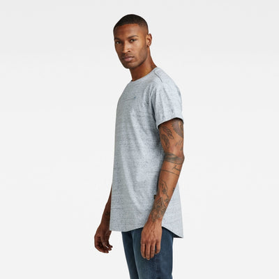 t-shirt lash d16396-d386-c322 g-star t-shirt dark ice heater crop1