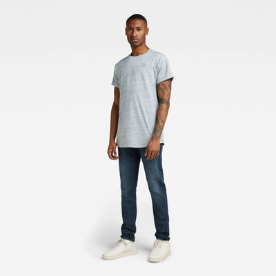 t-shirt lash d16396-d386-c322 g-star t-shirt dark ice heater crop3