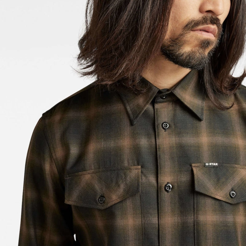 marine slim shirt D20165-D217-D414 g-star overhemd Rain Drum crop2